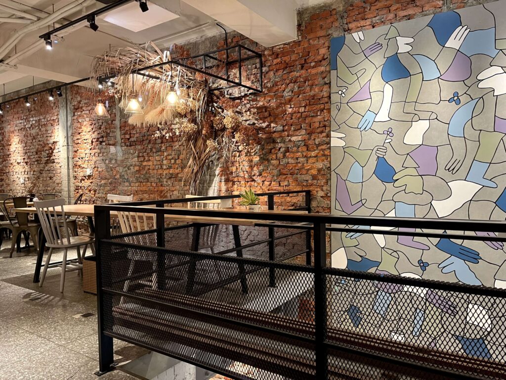 Heritage Bakery&Cafe的二樓用餐區域